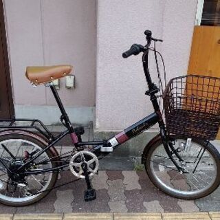 Takeda Belinda 20吋折り畳み自転車 外装6段/ブ...