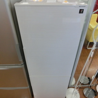 【安心1年保証】2ドア冷蔵庫 SHARP SJ-PD27D-W ...