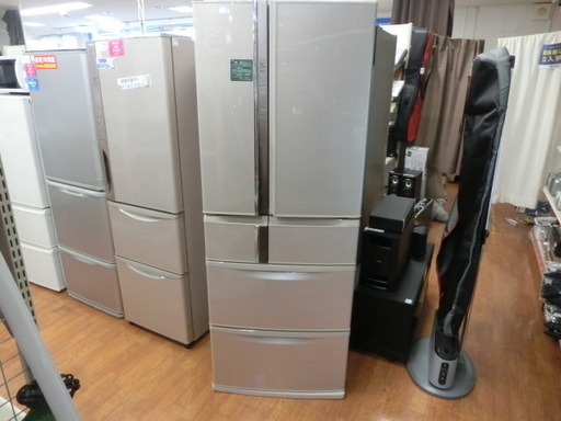 【安心6ヶ月保証】6ドア冷蔵庫 MITSUBISHI MR-R52T-F 2012年製 520L【トレファク上尾店】