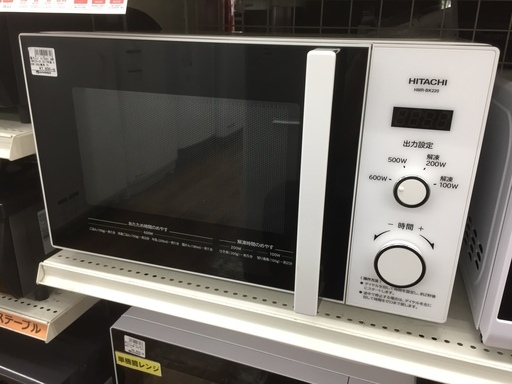 安心の6ヶ月保証つき【トレファク入間店】HITACHI　電子レンジのご紹介！