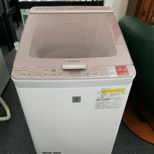 496　SHARP  8kg  洗濯乾燥機