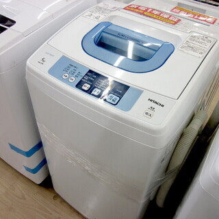 安心の6ヶ月保証付！2015年製 5.0kg HITACHI(日立)「NW-5TR」全