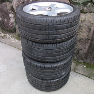 中古タイヤ＆ホイール4本セット 245/40R18 AMGホイール