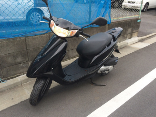ホンダ AF68 NEW DIO ブラック スポイラー付き