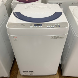 【無料設置☆3ヶ月保証】洗濯機 シャープ 2016年製 5.5k...