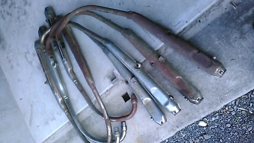 CB750 K0，K1，K2 ～HM300，HM341,当時物マフラー