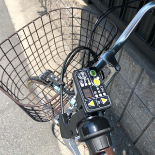 新品同様 2019年式 ブリジストン 電動アシスト自転車 26インチ アシスタファイン 子乗せ