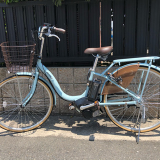 新品同様 2019年式 ブリジストン 電動アシスト自転車 26インチ アシスタファイン 子乗せ