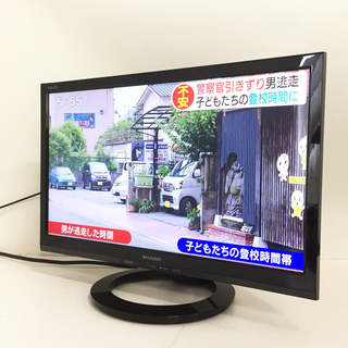 中古☆SHARP 液晶カラーテレビ LC-19K30 - テレビ