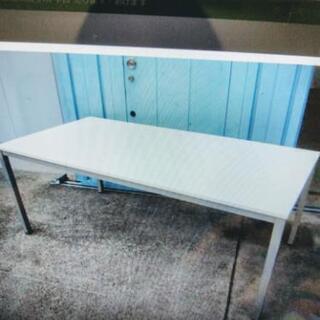 会議室用 白テーブル W1800×D900×H700 
