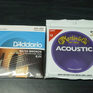 D'Addario & Martin アコースティックギター弦 ...
