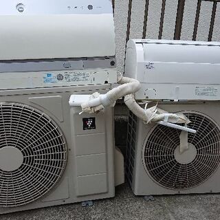 中古エアコンは完売になりました。 新品エアコンは多数在庫あります。