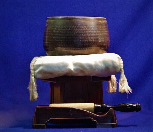 仏具 お彼岸 大徳寺りん おりん 寺院仏具　6寸 口径18cm　大徳寺リン・磬子