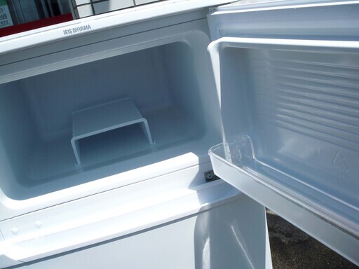 【恵庭発】IRIS OHYAMA　アイリスオーヤマ　ノンフロン冷凍冷蔵庫　IRR-90TF　2017年製