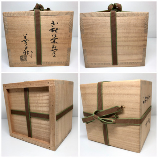 波多野善蔵 指月窯 萩焼 萩茶碗 茶道具 共箱 波多野善蔵 指月窯 萩焼 萩茶碗 茶道具 共箱