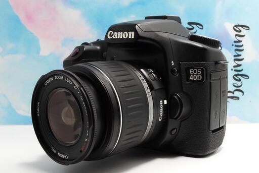 新発売の 【Canonの名機 ！】Canon EOS 40D レンズキット 手ぶれ補正