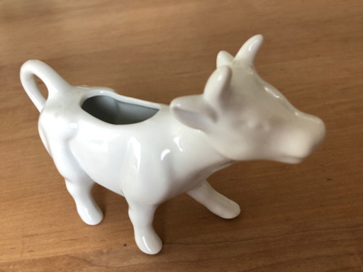 未使用 牛のミルクピッチャー ツネ 札幌の家庭用品 キッチン雑貨 の中古あげます 譲ります ジモティーで不用品の処分
