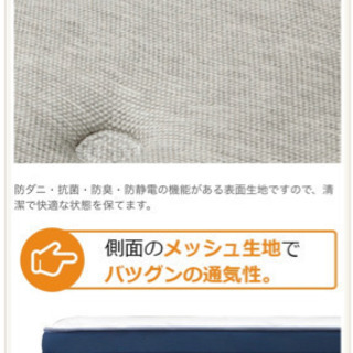 厚さ30cm 極上デュアルポケットコイルマットレス ベッド マット