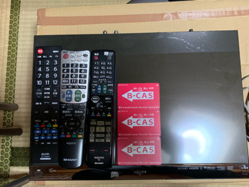 SHARP46型液晶テレビ、Panasonic37型液晶テレビ、SHARP AQUOSブルーレイレコーダー 豪華3点セット!!
