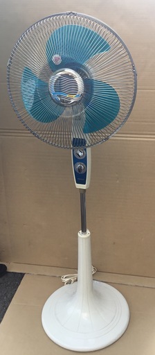 ナショナル・35㎝スタンド扇風機・F–K351C・背が高く安定。業務用にどうぞ！