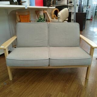 無印良品 2人掛けソファー グレー