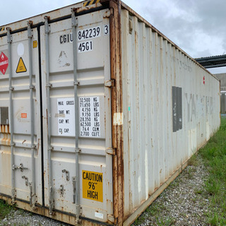 40フィートコンテナ、穴無し美品 40フィートコンテナ、穴無し美品