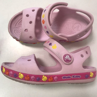 クロックス crocs 女の子サンダル C8(15.5cm)