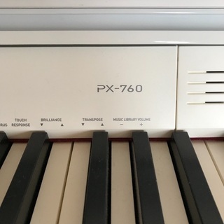 電子ピアノ カシオPX-760 ホワイト