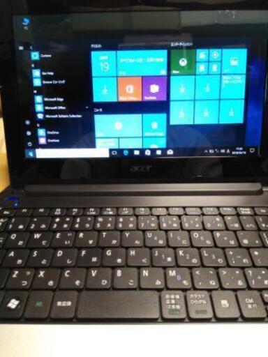 Acer Aspire one D225E-PAV70　win10