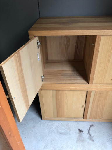 Ikea 棚 ラック 収納 テレビ台 おもちゃ収納 木製 おばんちー 明大前の収納家具の中古あげます 譲ります ジモティーで不用品の処分