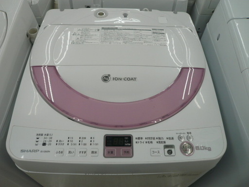 6ヶ月動作保証対応 2013年製 ＳＨＡＲＰ 洗濯機 【トレファク上福岡】