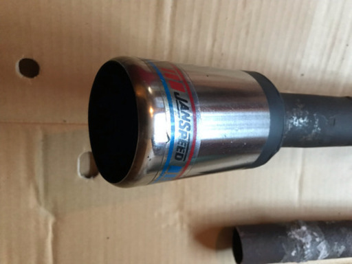 英国製 JANSPEED センター出し マフラー ジャンスピード