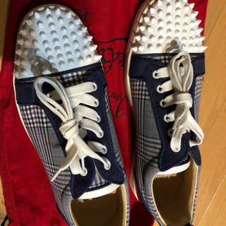 クリスチャンルブタン CHRISTIAN LOUBOUTIN スニーカー 42 ジャガード