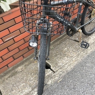 【chariyoshy出品】Shimano Hibridge 26インチ 6段ギア付き オートライトあり 21Technology 緊急値下げ中 自転車 26インチ LEDオートライト