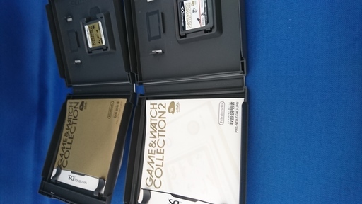 Ds Game Watch Collection 1 2 ゲームウォッチコレクション クラブニンテンドー限定非売品 ひでとプロフ要確認 徳島のテレビゲームの中古あげます 譲ります ジモティーで不用品の処分