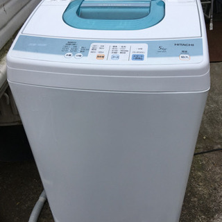 【中古品】日立　全自動 洗濯機5㎏　NW-5KR 2011年製