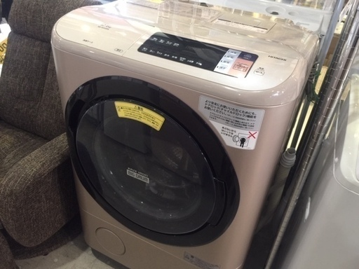 日立　ドラム式洗濯機　ＢＤ-ＮＸ120Ａ　2017年製