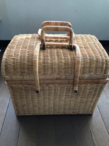 籐のかご ピクニックバスケット マミー 新潟のインテリア雑貨 小物の中古あげます 譲ります ジモティーで不用品の処分