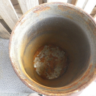 アンティークコレクション牛乳缶/ガーデニング/日本酪農/サビ/中古品 アンティークコレクション牛乳缶/ガーデニング/日本酪農/サビ/中古品