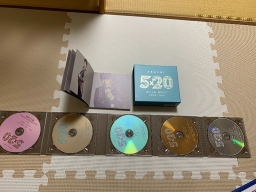 嵐ベストアルバム5×20初回限定盤2 (みな) 堺のCD《ポップス》の中古 