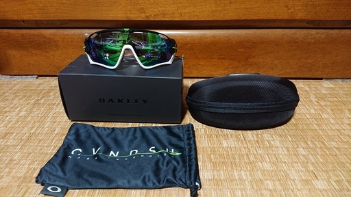 交渉中・未使用 美品 OAKLEY JAWBREAKER 限定カベンディッシュモデル 