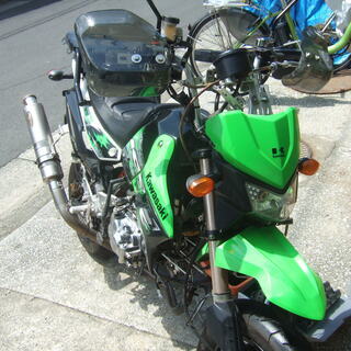 超格安価格! 人気車種! カワサキ KSR110　セル付き　レースでも大活躍　カスタムベースにも大人気!
