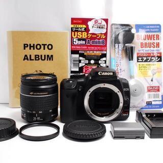 【一眼レフデビューに最適！】Canon kiss x レンズキット