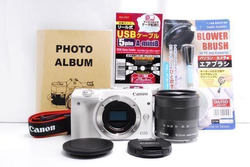 大大大人気！】Wi-Fi機能内蔵でスマホ転送OK キャノン EOS M3