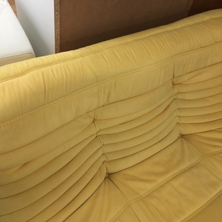 ligne　roset（リーンロゼ）イエロー　2人掛けソファー【トレファク　岸和田】