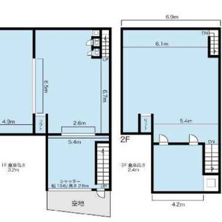 倉庫工場事務所付き♫駐車スペース軽なら4台可能♫駅までもすぐ♫ - 尼崎市