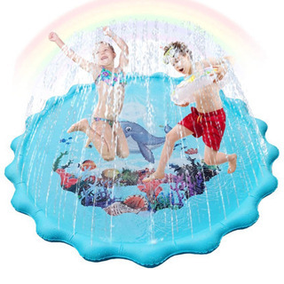 【新品未使用】Outivity 噴水マット 噴水おもちゃ プール噴水