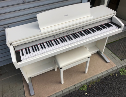 値下げ‼️ 電子ピアノ コルグ DK-450WH 2011年製
