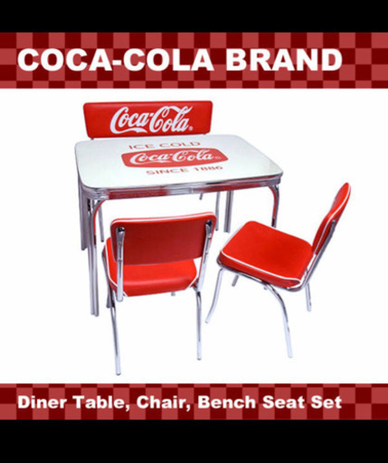 コカコーラ テーブル＆チェア セット