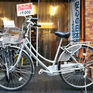 ブリヂストン 自転車27インチ 内3速 オートライト 美品 とても綺麗 整備済＞ブリヂストン・27インチ自転車・LEDオートライト・内装3段変速